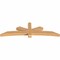 Ekena Millwork Alberta Smooth Timber Gable Bracket, Western Red Cedar, 96"W x 28"H x 5 1/2"D x 5 1/2"F, 7/12 Pitch GBW096X28X0606ALB00SWR - alternate 5